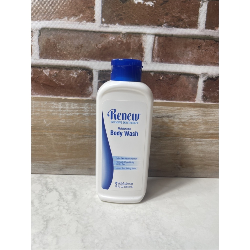 Melaleuca Renew Body Wash Intensive Skin Therapy, 12oz, Moisturizing, New Sealed